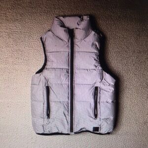 Kids Gray Puffer Vest